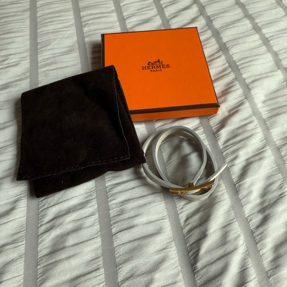 Hermes Behapi Double Tour Bracelet - image 4